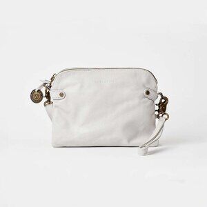 Wanderers Venetian Passport Crossbody Bag / Travel Clutch in Grigio Alpino